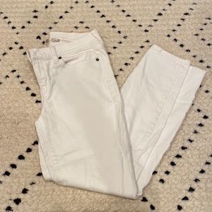 Jcrew white jeans
